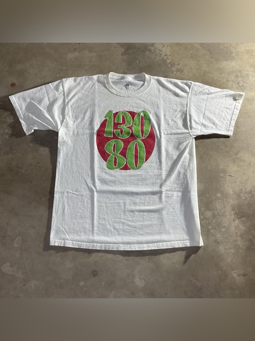 Vintage Fruit Of The Loom American Heart Association White Cotton Graphic Tee